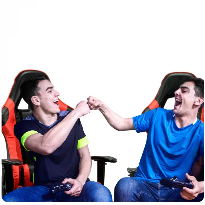 Офісне крісло Sofotel Inferno для геймера чорно-червоне - Зображення 13