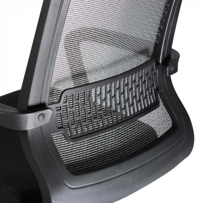 Крісло офісне, мікросітчасте поворотне крісло Nosberg - механізм НАХИЛУ - Зображення 4