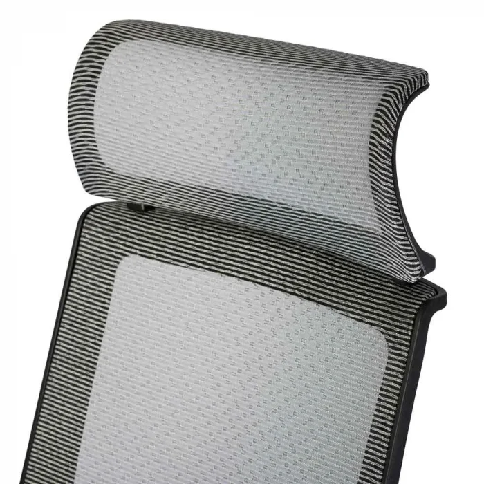 Крісло офісне, мікросітчасте поворотне крісло Nosberg - механізм НАХИЛУ - Зображення 5