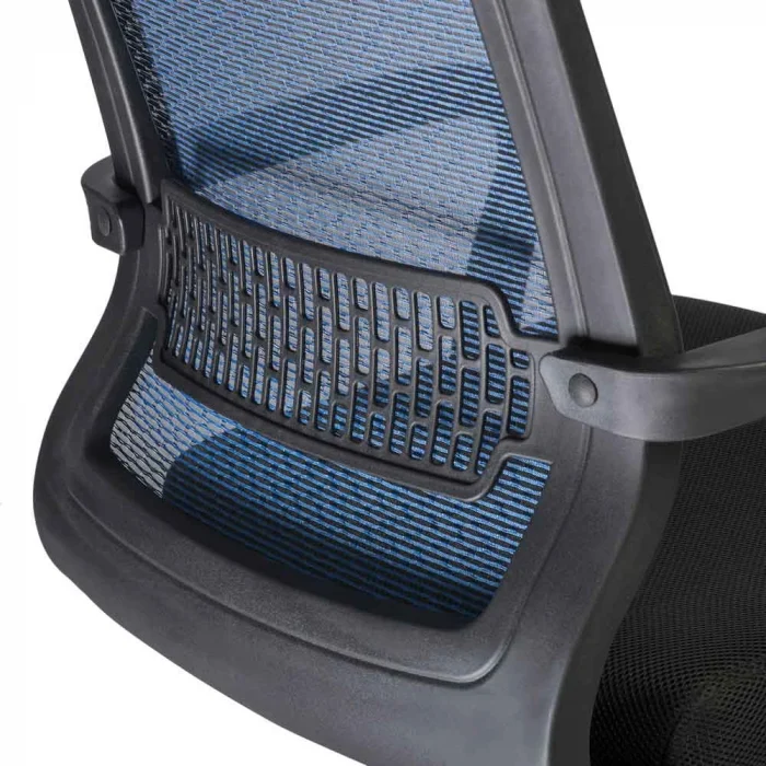 Крісло офісне, мікросітчасте поворотне крісло Nosberg - механізм НАХИЛУ - Зображення 4