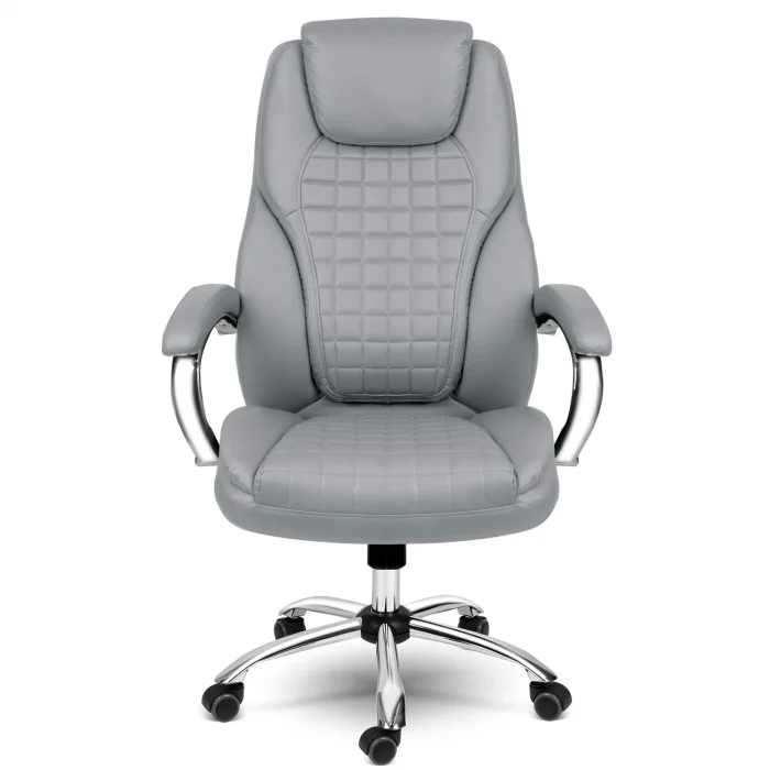 Офісне крісло Sofotel Batory - світло-сіре - Зображення 3