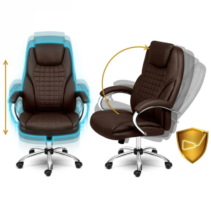 Офісне крісло Sofotel Batory - каштан - Зображення 6