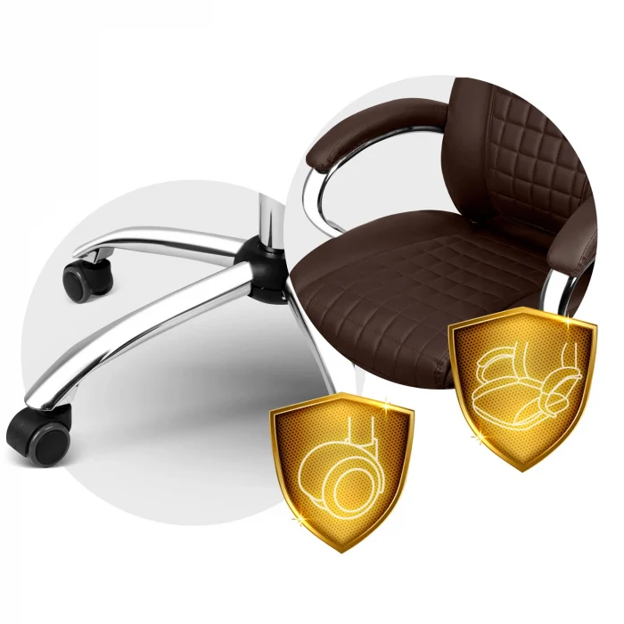 Офісне крісло Sofotel Batory - каштан - Зображення 7