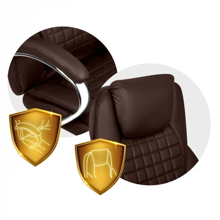 Офісне крісло Sofotel Batory - каштан - Зображення 8