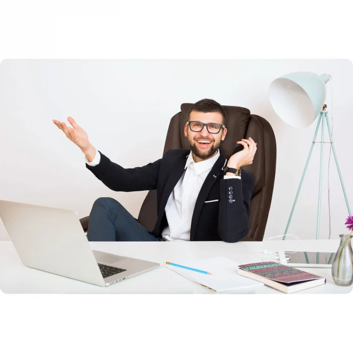 Офісне крісло Sofotel Batory - каштан - Зображення 13