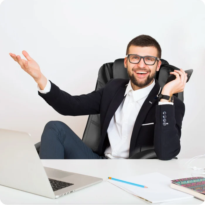 Офісне крісло Sofotel Porto чорне - Зображення 6