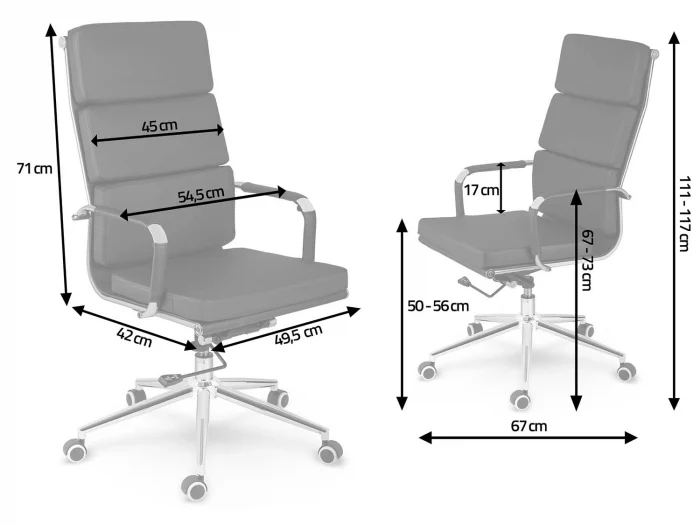 Офісне крісло Sofatel Ryokan, чорне - Зображення 12