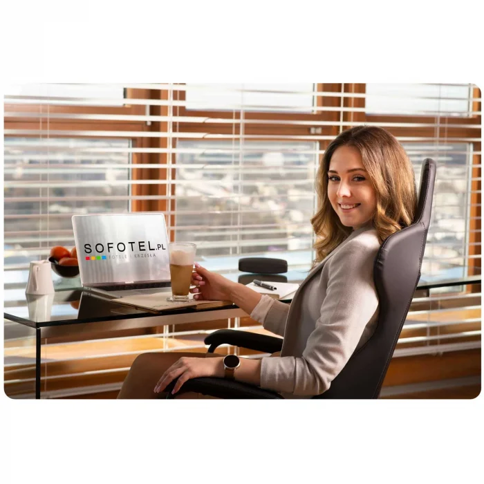 Крісло офісне Sofotel Werona - чорний - 2581 - Зображення 4