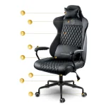 Крісло офісне Sofotel Werona - чорний - 2581 - Зображення 6