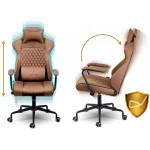 Офісне крісло Sofotel Werona - коричневе - 2582 - Зображення 8