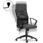 Офісне крісло Sofatel Sydney з мікросітки темно-сірий - Зображення 7