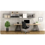 Офісне крісло Sofotel Denar з мікросітки, чорне - Зображення 8