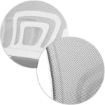 Офісне крісло Sofotel Latok з мікросітки світло-сірий - Зображення 6