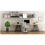 Офісне крісло Sofotel Latok з мікросітки світло-сірий - Зображення 8