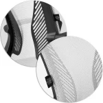 Офісне крісло з мікросітки Sofatel Gontia сіре - Зображення 6