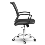 Крісло офісне Sofatel Gontia з мікросітки, чорний - Зображення 4