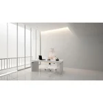 Офісне крісло Sofotel Rotar бежеве з мікросітки - Зображення 9