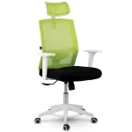 Офісне крісло Sofotel Rotar з мікросітки зелене - Зображення 4