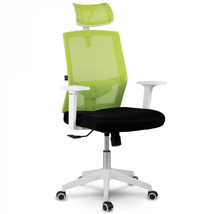 Офісне крісло Sofotel Rotar з мікросітки зелене - Зображення 4