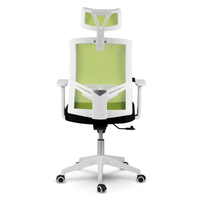 Офісне крісло Sofotel Rotar з мікросітки зелене - Зображення 7