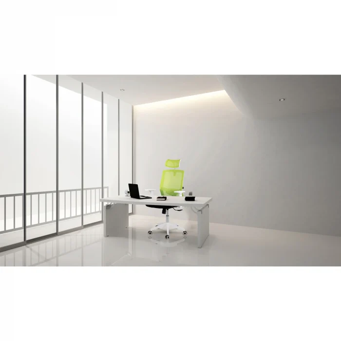 Офісне крісло Sofotel Rotar з мікросітки зелене - Зображення 11