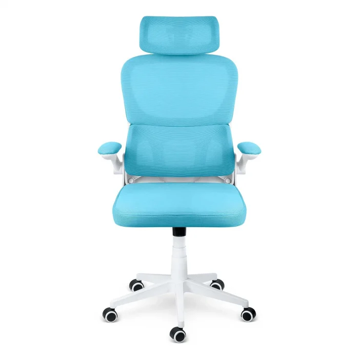 Офісне крісло Sofotel Formax синє з мікросітки - Зображення 4