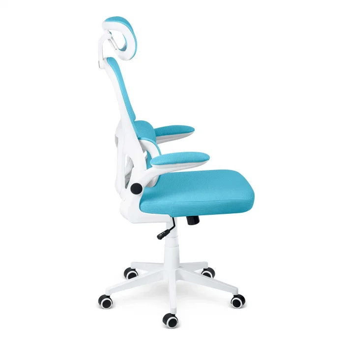 Офісне крісло Sofotel Formax синє з мікросітки - Зображення 5