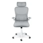 Офісне крісло Sofotel Formax з мікросітки сіре - Зображення 4