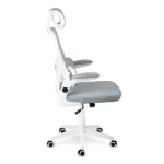 Офісне крісло Sofotel Formax з мікросітки сіре - Зображення 5