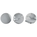 Офісне крісло Sofotel Formax з мікросітки сіре - Зображення 7