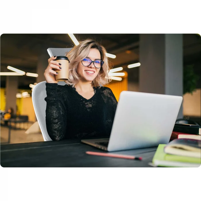 Офісне крісло Sofotel Formax з мікросітки сіре - Зображення 8