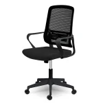 Офісне крісло Sofotel Wizo з мікросітки чорне - Зображення 4