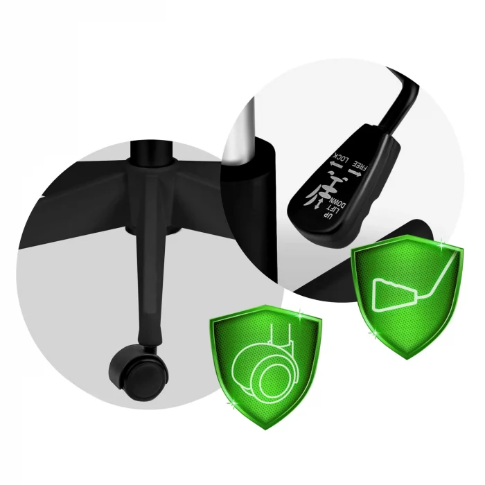 Офісне крісло Sofotel Wizo з мікросітки чорне - Зображення 12