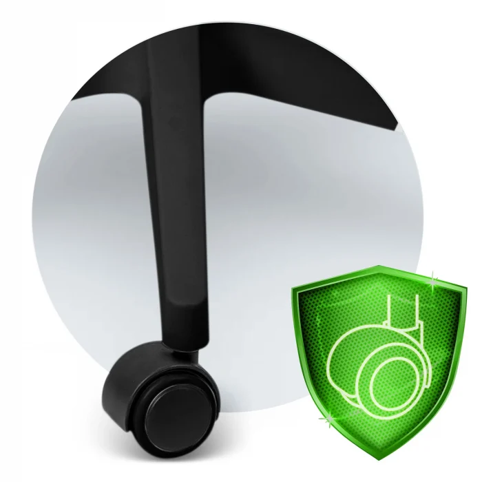 Офісне крісло Sofotel Brass з мікросітки чорне - Зображення 11