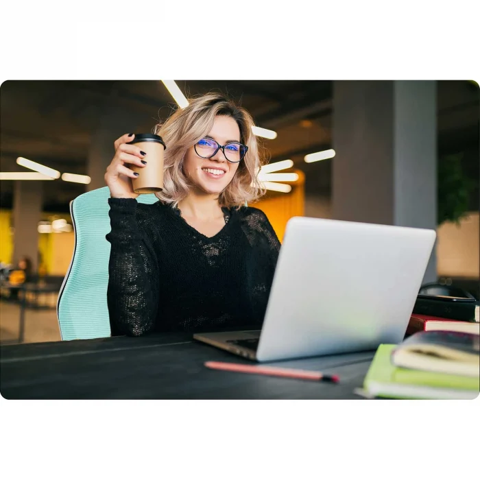 Офісне крісло Sofotel Labi з мікросітки м'ятний - Зображення 8