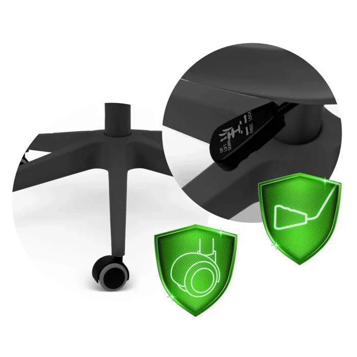 Офісне крісло Sofotel Labi з мікросітки чорне - Зображення 14