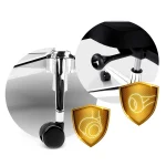 Офісне крісло Sofotel Nicea з мікросітки чорне - Зображення 13