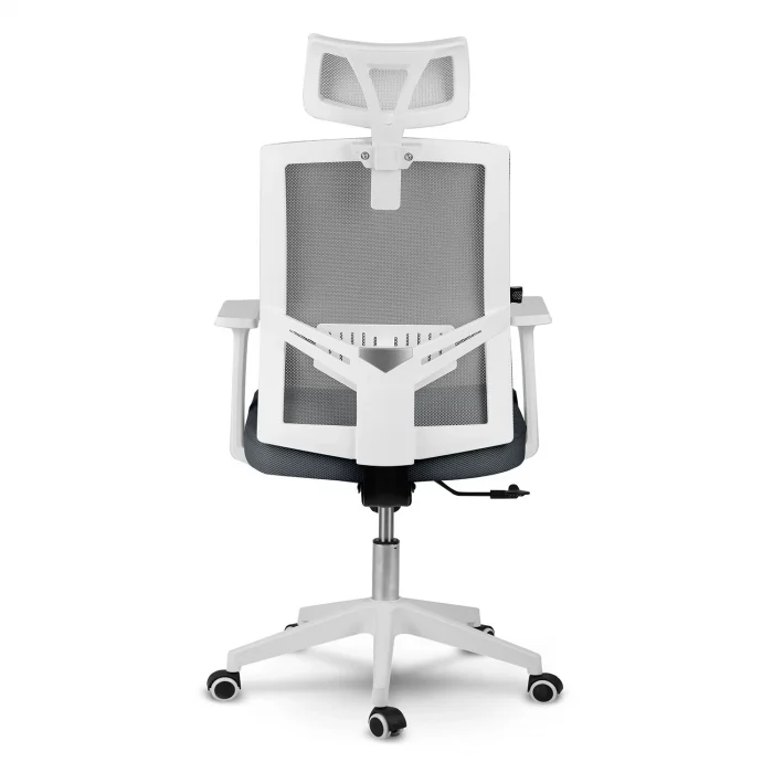 Офісне крісло Sofotel Rotar з мікросітки темно-сірий - Зображення 6