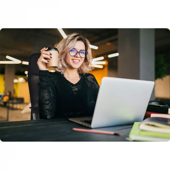 Офісне крісло Sofatel Tamar з мікросітки чорне - Зображення 12