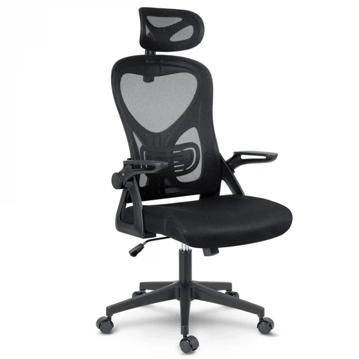 Офісне крісло Sofotel Todden з мікросітки, чорне - Зображення 2