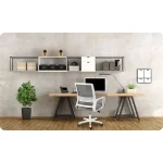 Офісне крісло Sofatel Corta з мікросітки, темно-сірий - Зображення 7