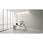 Офісне крісло Sofatel Corta з мікросітки, темно-сірий - Зображення 9