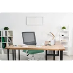 Офісне крісло Sofotel Corta з мікросітки, сіро-зелене - Зображення 8