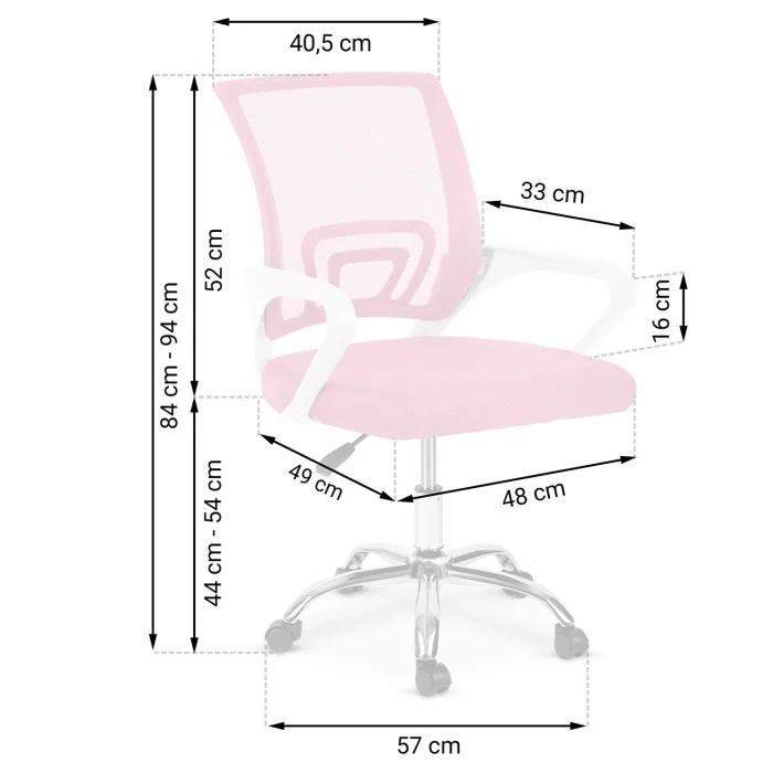 Офісне крісло Sofotel Emeri з мікросітки - Зображення 6