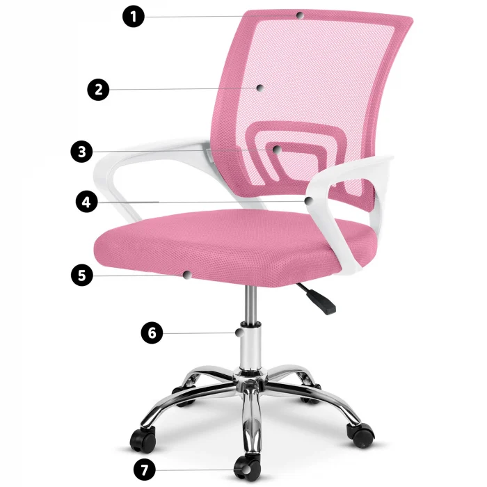 Офісне крісло Sofotel Emeri з мікросітки - Зображення 12