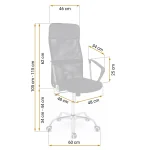 Офісне крісло з мікросітки Sofotel Sorti - Зображення 6