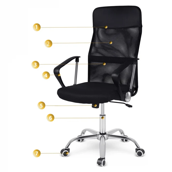 Офісне крісло з мікросітки Sofotel Sorti - Зображення 14