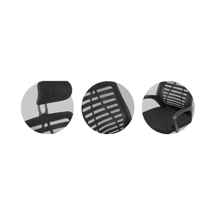 Офісне крісло Sofotel Bristi з мікросітки - Зображення 11