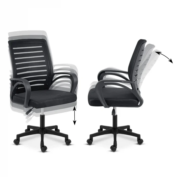 Офісне крісло Sofotel Iliana 242100 з мікросітки - Зображення 10