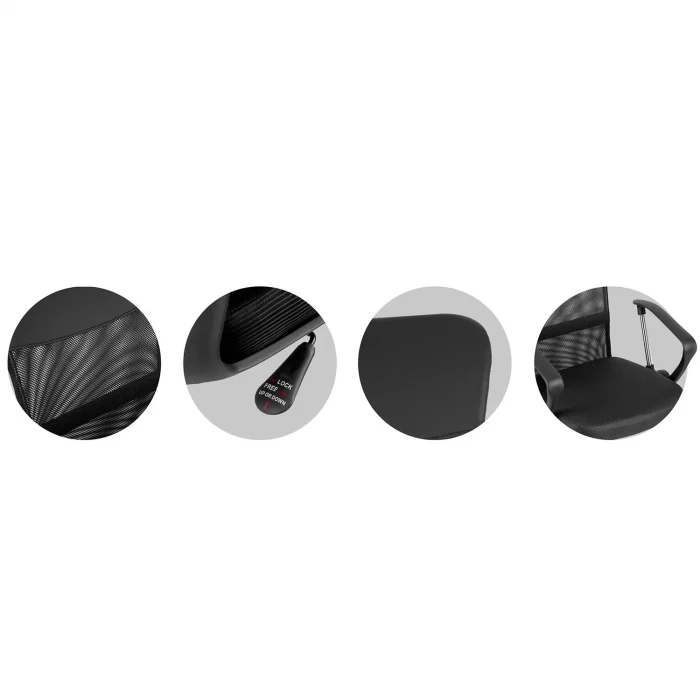 Офісне крісло Sofotel Vensi з мікросітки - Зображення 15